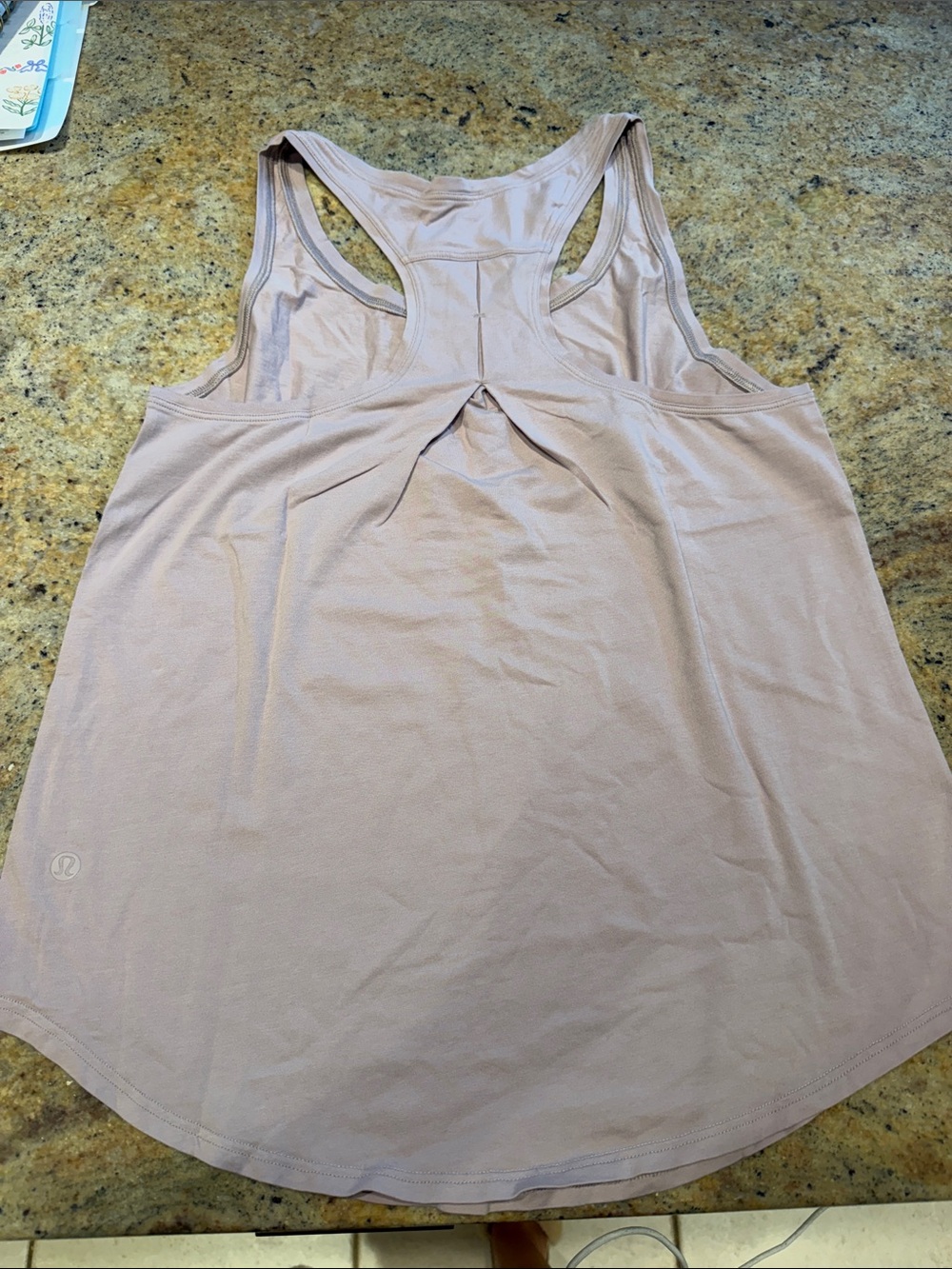 lululemon athletica Women’s Twist-Back Racer Tank - Light Mauve
